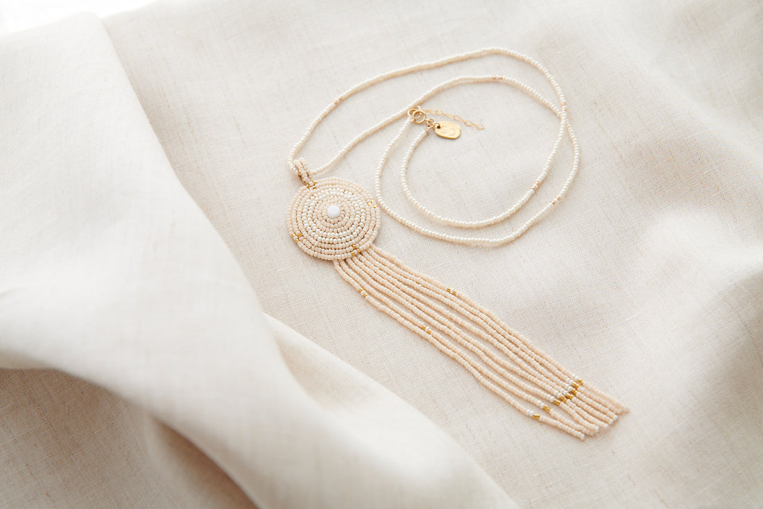 Playa y Chalet Pendant Necklace