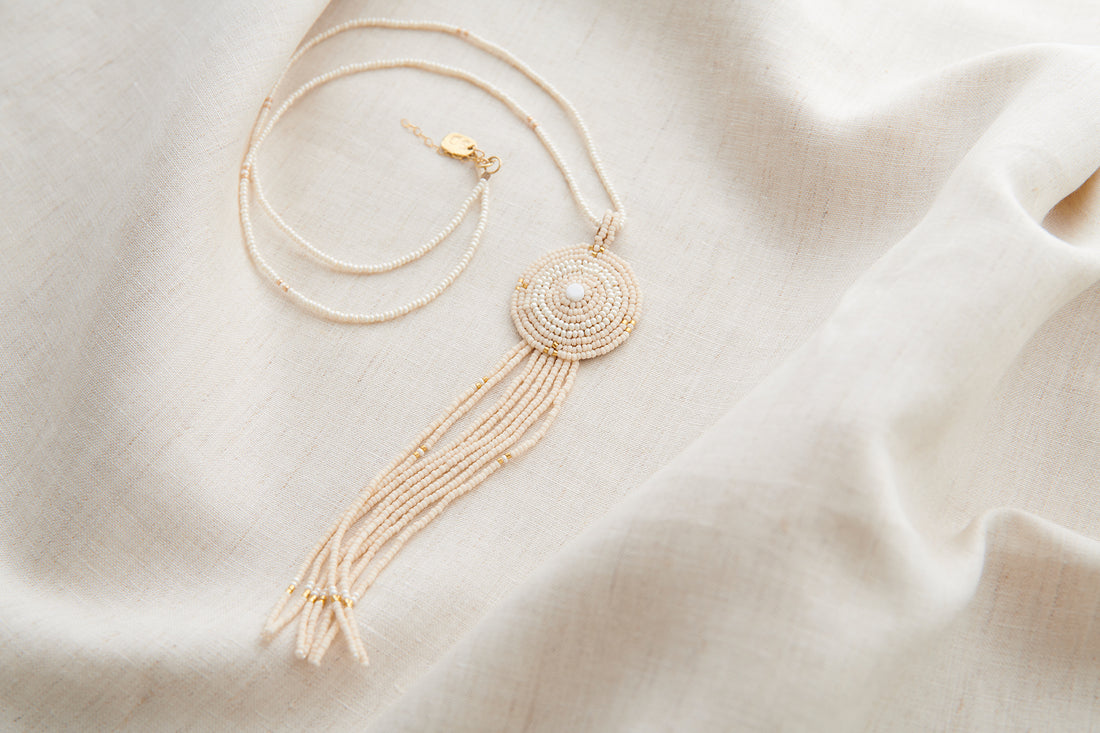 Playa y Chalet Pendant Necklace