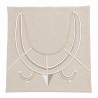 Custom Raw Linen Cushion