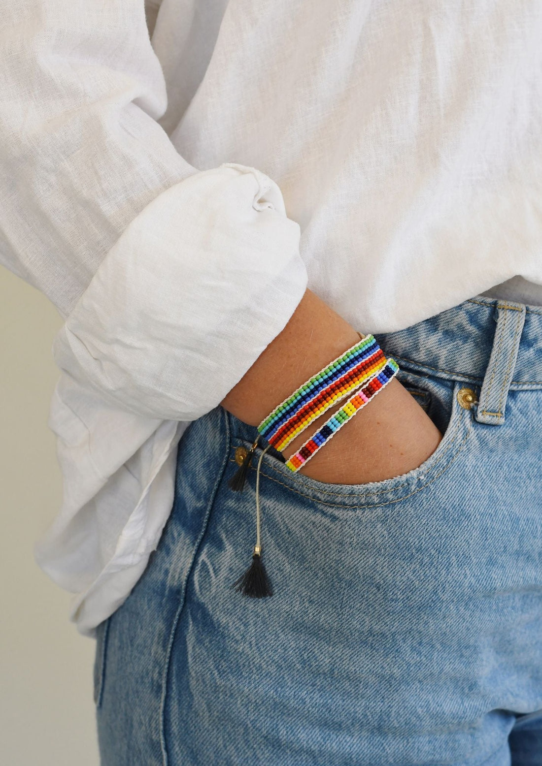 Extra Small Rainbow Warrior Bracelet - ASSORTED RAINBOW