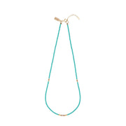 Endito Crystal Necklace - TURQUOISE/GOLD/ROSE GOLD