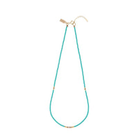 Endito Crystal Necklace - TURQUOISE/GOLD/ROSE GOLD