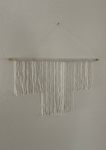 Small Tassel Beaded Wall Hanging