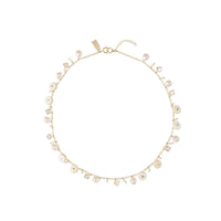 Origins Short Eclectic Necklace - IVORY/PEARL/GOLD/HONEY