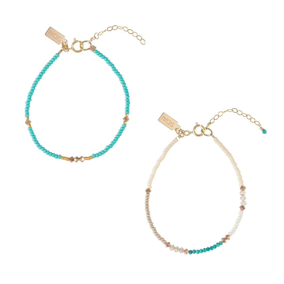 Precious Turquoise Bracelet Set