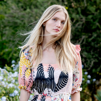 Utulivu Necklace & Circle Studs - BLUE