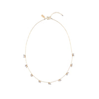 Chain necklace With Tanzanite Clusters - TANZANITE/GOLD