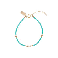 Endito Crystal Bracelet - TURQUOISE/GOLD/ROSE GOLD