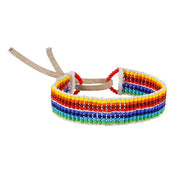 Narrow Rainbow Warrior Bracelet - ASSORTED RAINBOW