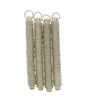 CANDY CANE STICKS (4pcs) - SILVER