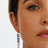 Olakira Earrings - SHINY GRAPHITE