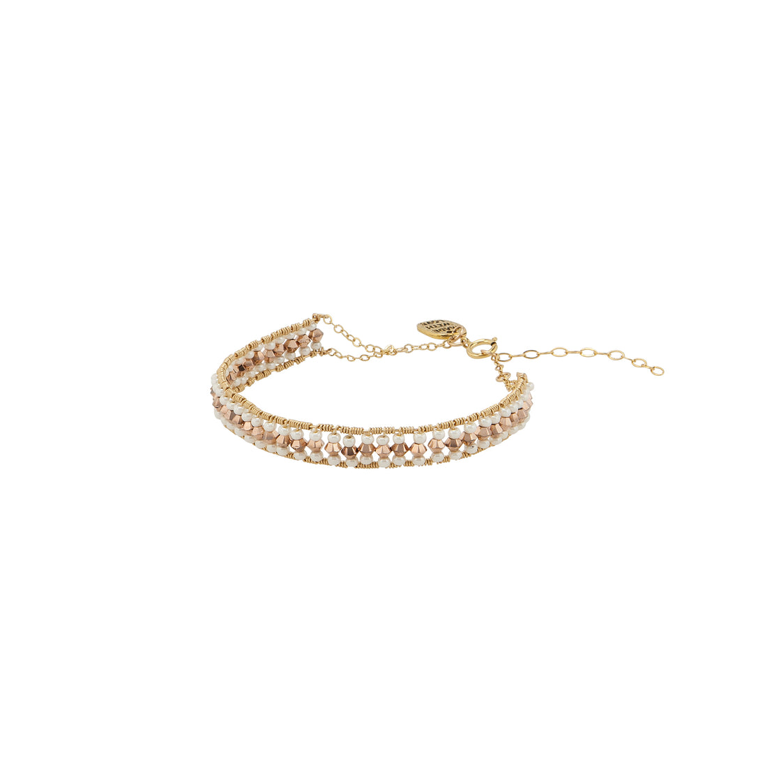 Olakira Woven Bracelet - PEARL