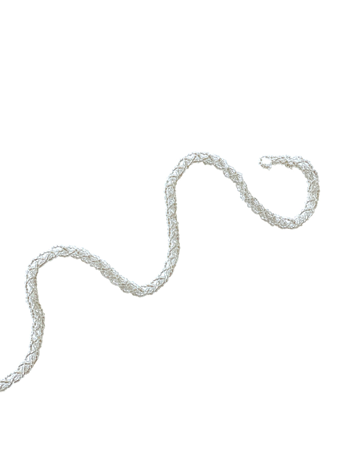 Beaded Garland - SILVER