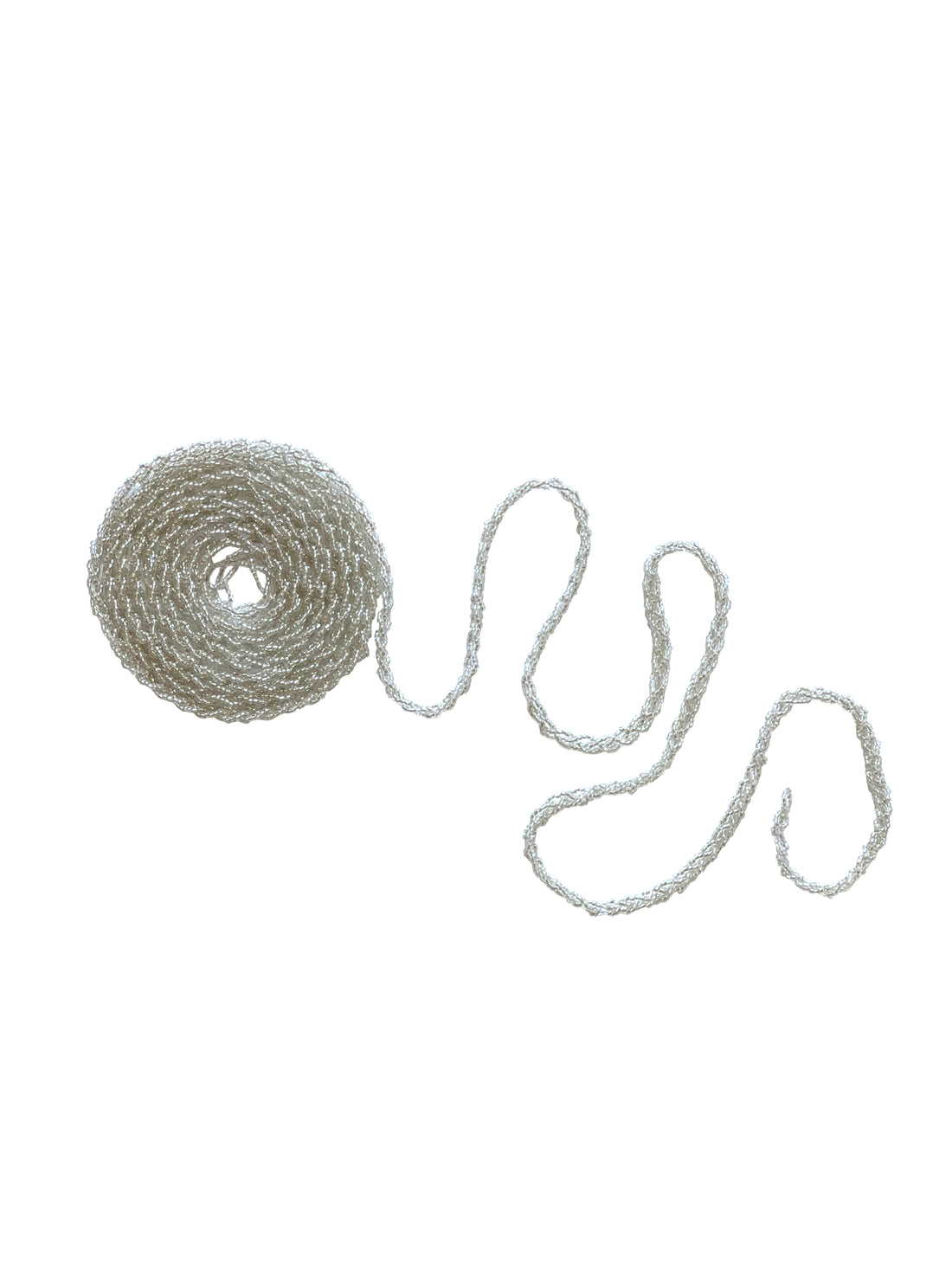 Beaded Garland - SILVER