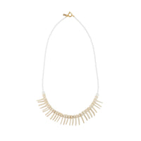 Crescent Origin Necklace - WHITE/IVORY