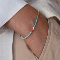 Endito Zebra Bracelet - TURQUOISE