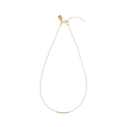 Endito Crystal Necklace - PEARL