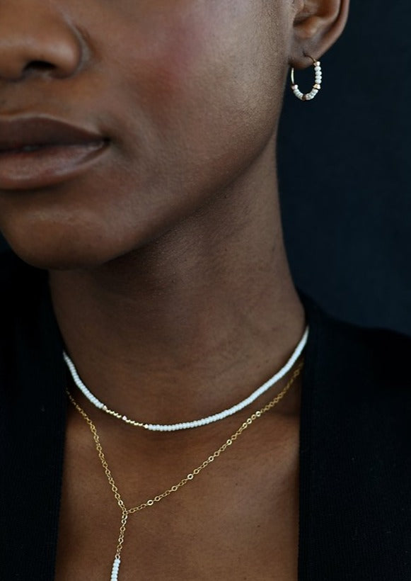 Crystal neck deals choker