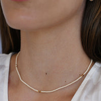 Endito Crystal Necklace - PINK