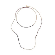 Long Endito Multi Wrap - TAUPE/BLACK/GREY/DARK BROWN/METALLIC RASPBERRY/MATTE LIGHT PEWTER