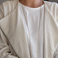 Long Endito Multi Wrap - TAUPE/PINK/GOLD