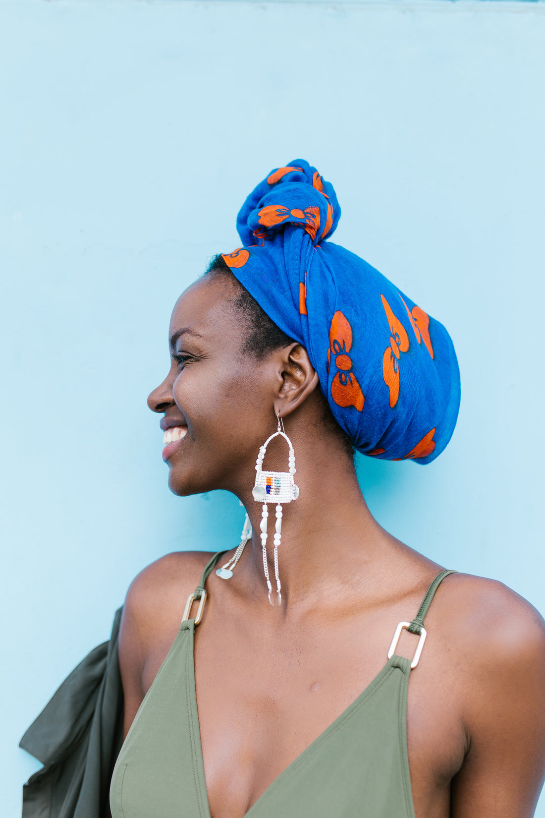 Koko Earrings - WHITE/MIXED NEUTRALS/GOLD