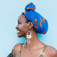 Koko Earrings - WHITE/MIXED NEUTRALS/GOLD