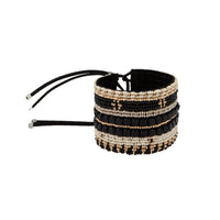 Eclectic Leather Bracelet - MULTICOLOR