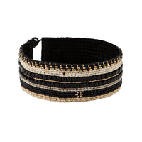 Eclectic Leather Choker - MULTICOLOR