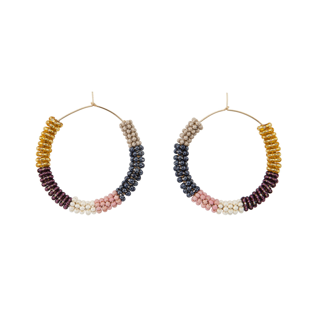 Large Jongoo Earrings - MULTICOLOR