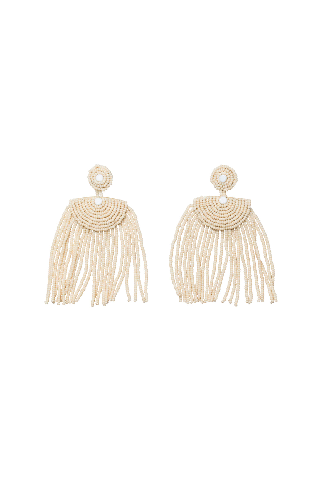 Kifungo Short Tassel Earrings - PINK
