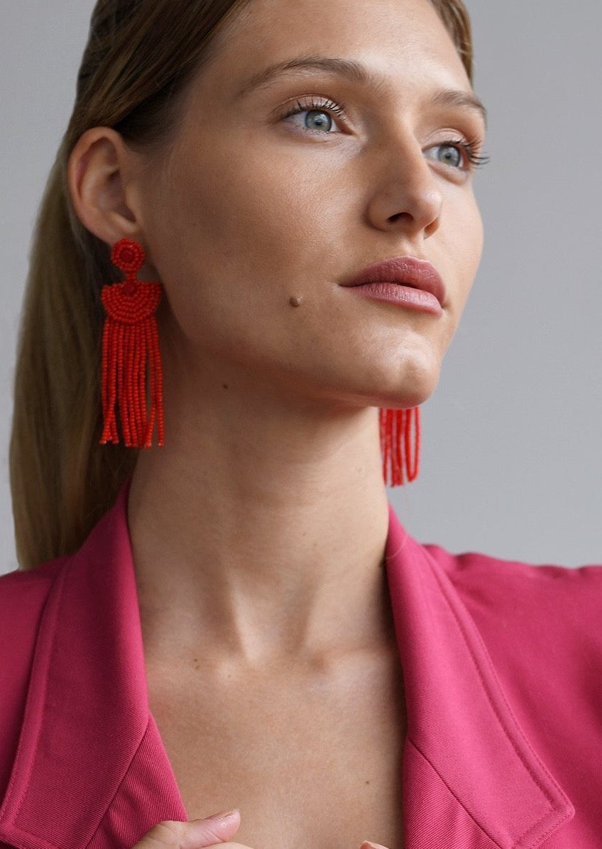 Granita hot sale tassel earrings