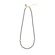 5 Drop Kisongo Necklace - BLACK