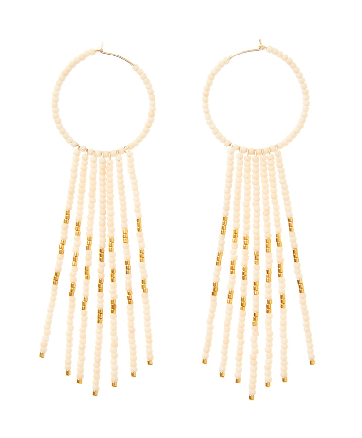 Porcupine Earrings - PINK/GOLD