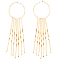 Porcupine Earrings - PINK/GOLD