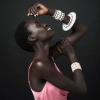 Esther Cuff - OFF WHITE/SILVER