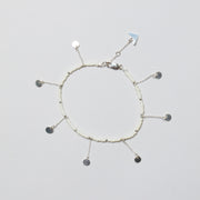 Selina Bracelet - OFF WHITE/SILVER