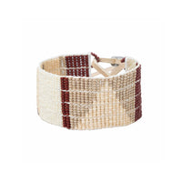 Pembetatu Warrior Bracelet - BURGUNDY