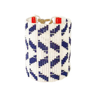 Extra Wide Chevron Warrior - WHITE/NAVY/ORANGE