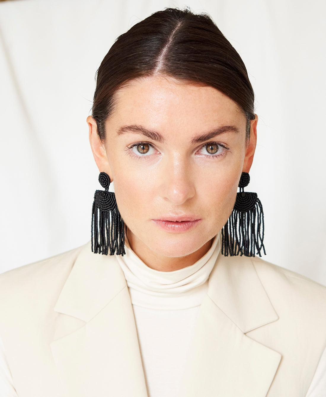 Kifungo Short Tassel Earrings - PINK