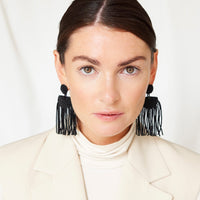 Kifungo Short Tassel Earrings - PINK