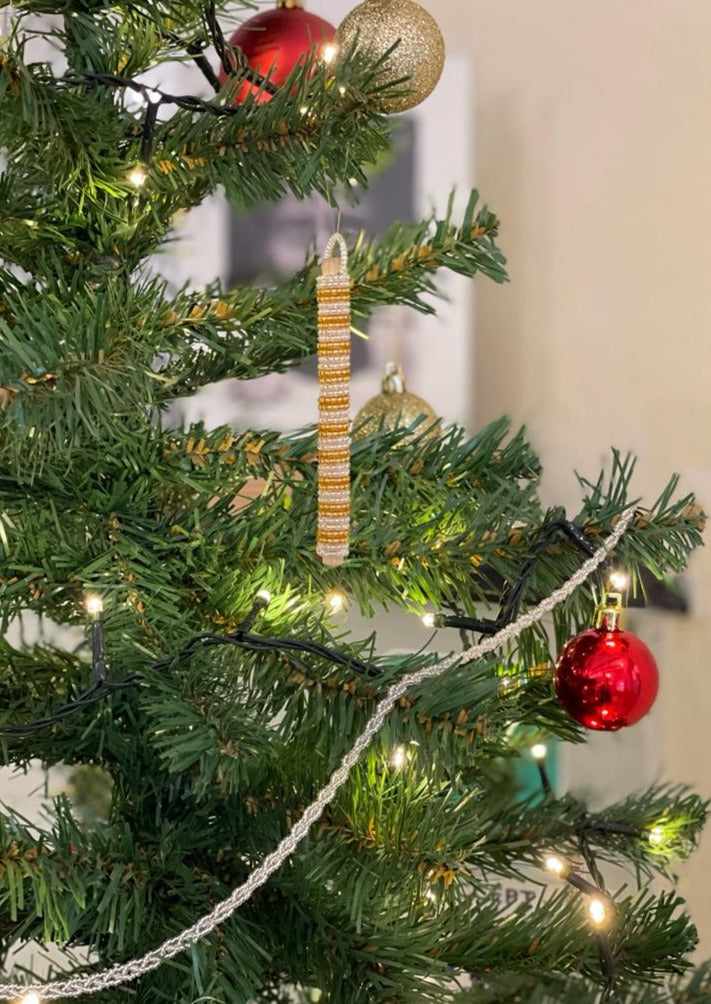 CANDY CANE STICKS (4pcs) - RED