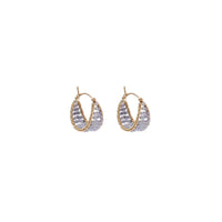 Tanzanite Dhow Earrings - LAVENDER TANZANITE/GOLD