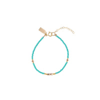 Endito Crystal Necklace & Bracelet Set - TURQUOISE