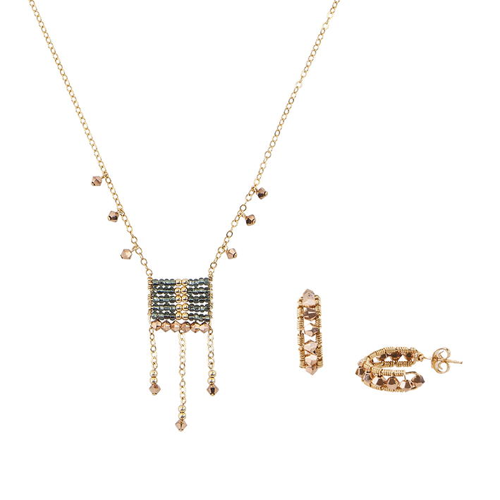 Olakira Necklace & Earrings Set