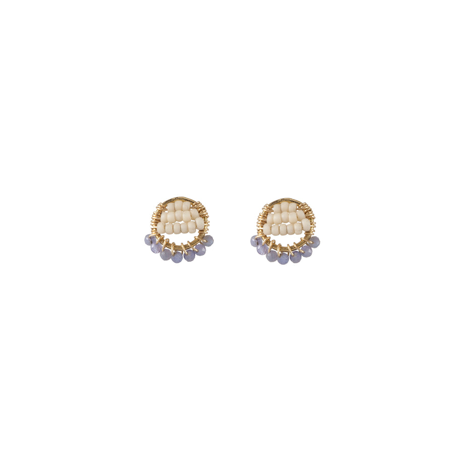 Utulivu Tanzanite Necklace & Earring Studs