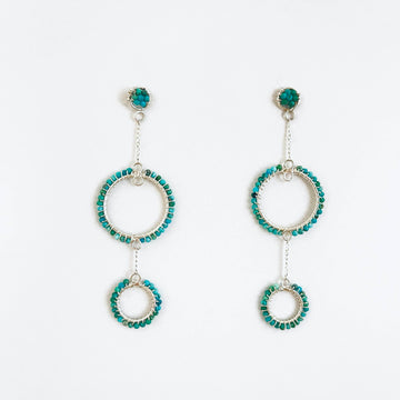 CUSTE11 - SILVER/TURQUOISE