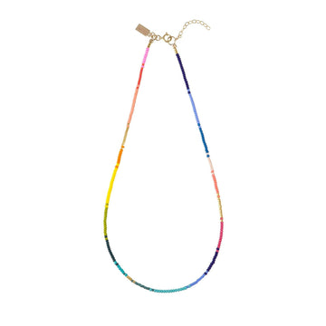 Short Endito Rainbow Necklace - ASSORTED RAINBOW