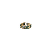 Adjustable Malachite Ring - MALACHITE/GOLD