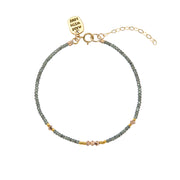 Endito Crystal Bracelet - SHINY GRAPHITE/GOLD